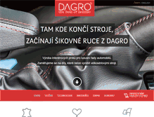 Tablet Screenshot of dagro.cz